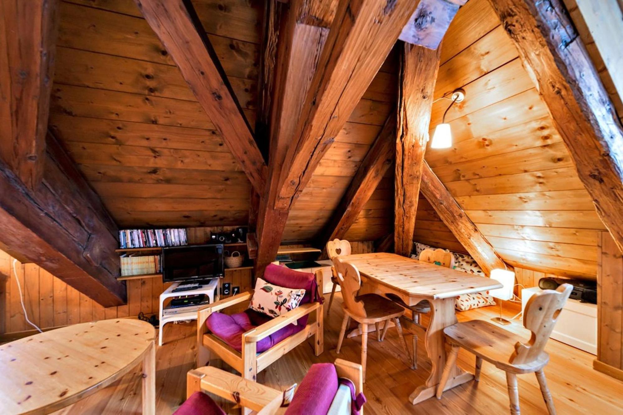 Chesa La Cuntainta - Sils Maria Appartement Buitenkant foto