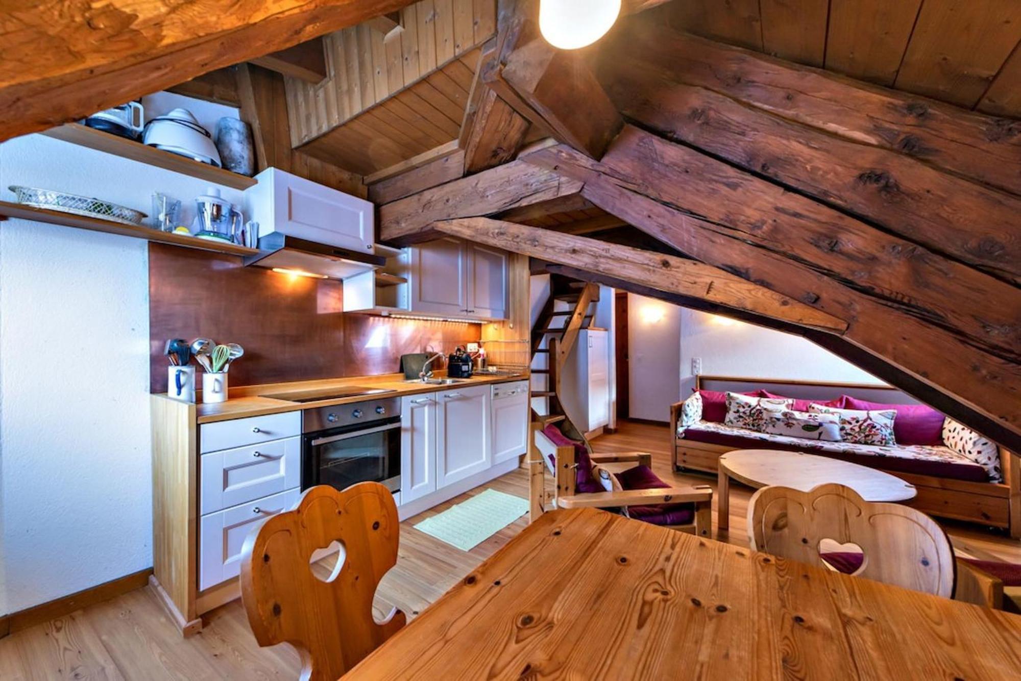 Chesa La Cuntainta - Sils Maria Appartement Buitenkant foto