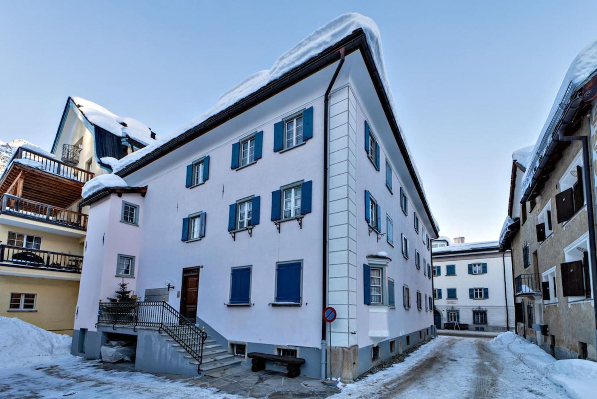 Chesa La Cuntainta - Sils Maria Appartement Buitenkant foto