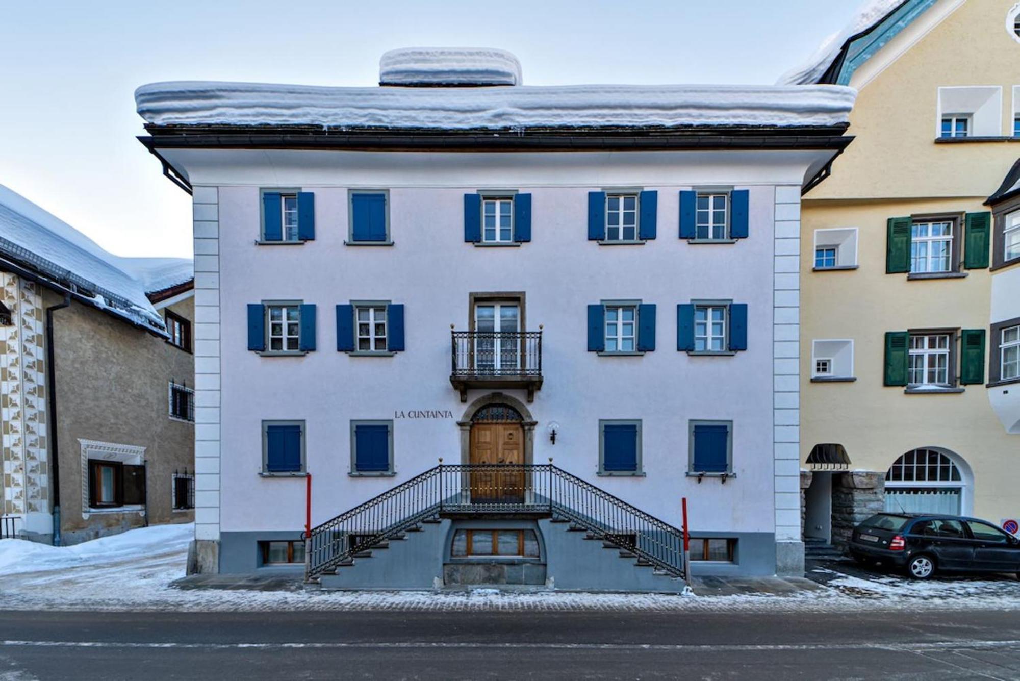 Chesa La Cuntainta - Sils Maria Appartement Buitenkant foto
